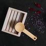 Cosmetic Club Coffret de 3 Pièces Sels de Bain Rose et Miel avec Accessoires en Bois