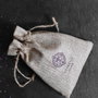 Cosmetic Club Coffret de 3 Pièces Sels de Bain Rose et Miel avec Accessoires en Bois