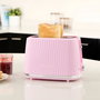 Russell Hobbs Eden Grille-pain 2 fentes, Framboise