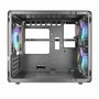 Boîtier ATX semi-tour Mars Gaming MC400 Blanc Noir
