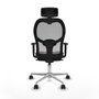 Piqueras y Crespo Chaise de Bureau Jorquera avec Appui-tête Violet