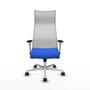 Piqueras y Crespo Chaise de Bureau Albacete - Bleu et Blanc