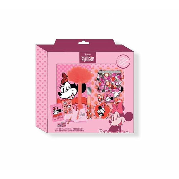 Ensemble de Papeterie Minnie Mouse Multicouleur