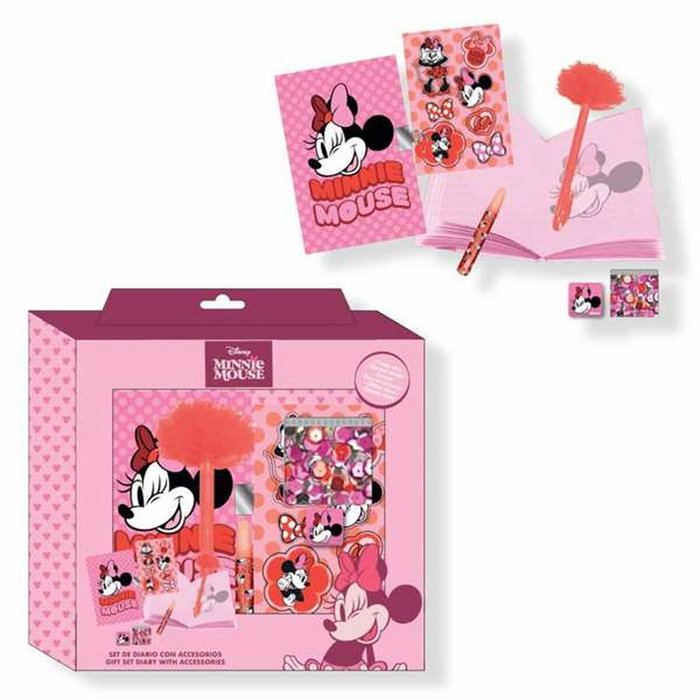 Ensemble de Papeterie Minnie Mouse Multicouleur
