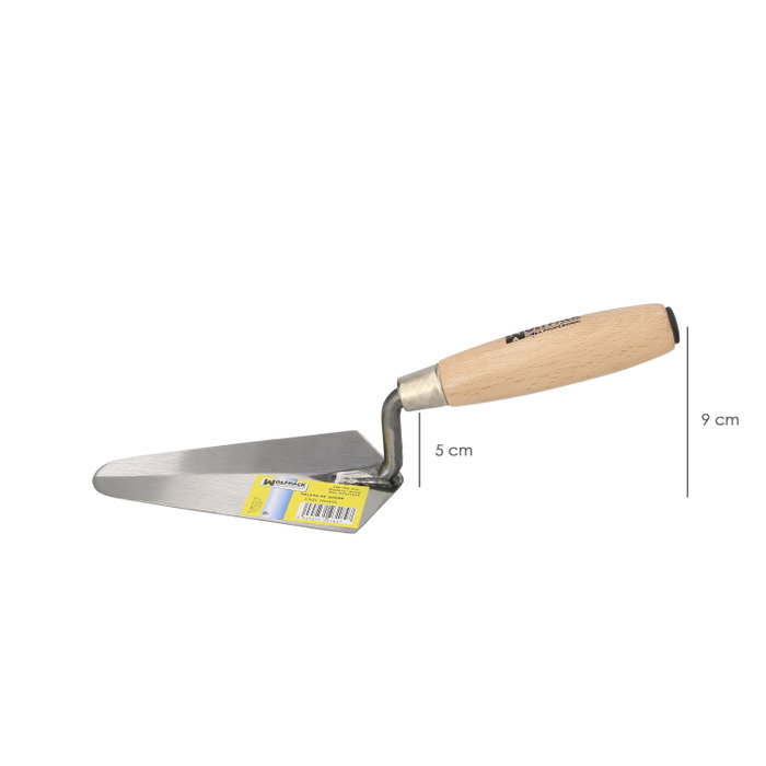 WOLFPACK LINEA PROFESIONAL Truelle manche bois 348 / 160 mm