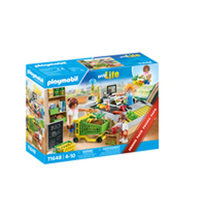 Playmobil Caisse de paiement supermarché My Life le shopping Promo Pack Playmobil Caisse de paiement supermarché My Life le shopping Promo Pack