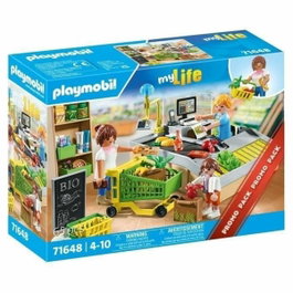 Playmobil Caisse de paiement supermarché My Life le shopping Promo Pack