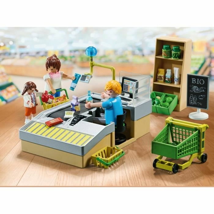 Playmobil Caisse de paiement supermarché My Life le shopping Promo Pack Playmobil Caisse de paiement supermarché My Life le shopping Promo Pack