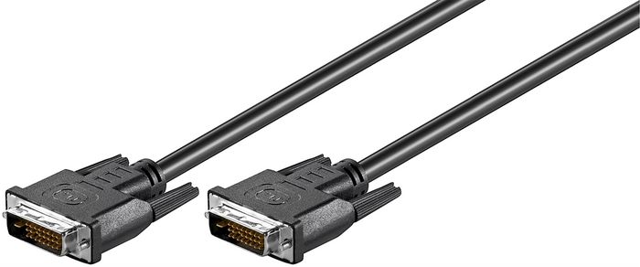 MicroConnect Câble DVI-D Dual-Link 5 m, prise en charge Full HD 1080p et WQXGA 2560x1600, connecteurs plaqués nickel MicroConnect Câble DVI-D Dual-Link 5 m, prise en charge Full HD 1080p et WQXGA 2560x1600, connecteurs plaqués nickel