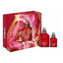 Cacharel Amor Amor Eau de Toilette - Flacon de 100 ml avec flacon voyage de 30 ml - Coffret duo