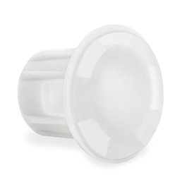 ITALIANA FERRAMENTA Paragolpe Bi-Material Tendo Transparent pour perçage Ø10mm