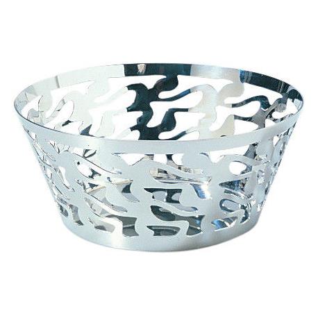 Alessi Panier à pain Ethno SG28 en acier inoxydable 20cm Alessi Panier à pain Ethno SG28 en acier inoxydable 20cm