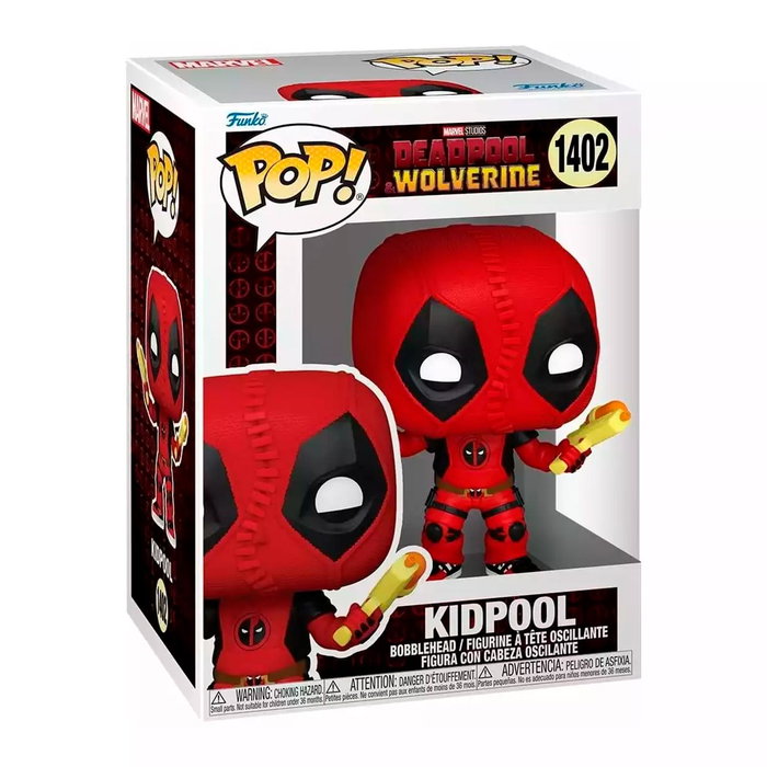Funko Pop! Marvel - Figurine Vinyle Kidpool (Deadpool & Wolverine) 82381 - Environ 10 cm Funko Pop! Marvel - Figurine Vinyle Kidpool (Deadpool & Wolverine) 82381 - Environ 10 cm