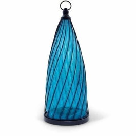 Garden Id Lanterne solaire Blue Dome Bleu Ø17 H40 cm