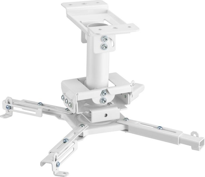 Vivolink Support de plafond professionnel blanc, 45 kg, 255 mm, 360° Vivolink Support de plafond professionnel blanc, 45 kg, 255 mm, 360°