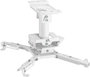 Vivolink Support de plafond professionnel blanc, 45 kg, 255 mm, 360°