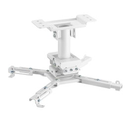 Vivolink Support de plafond professionnel blanc, 45 kg, 255 mm, 360°