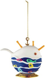 Alessi La Balena Buona Adorno MJ16 9 en porcelaine