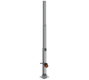 LOGON PROFESSIONAL RCCTV010 - Mât télescopique professionnel aluminium, fermé 2 m - déployé 4 m, charge maxi 30 kg, ancrage 40 cm, RAL7035
