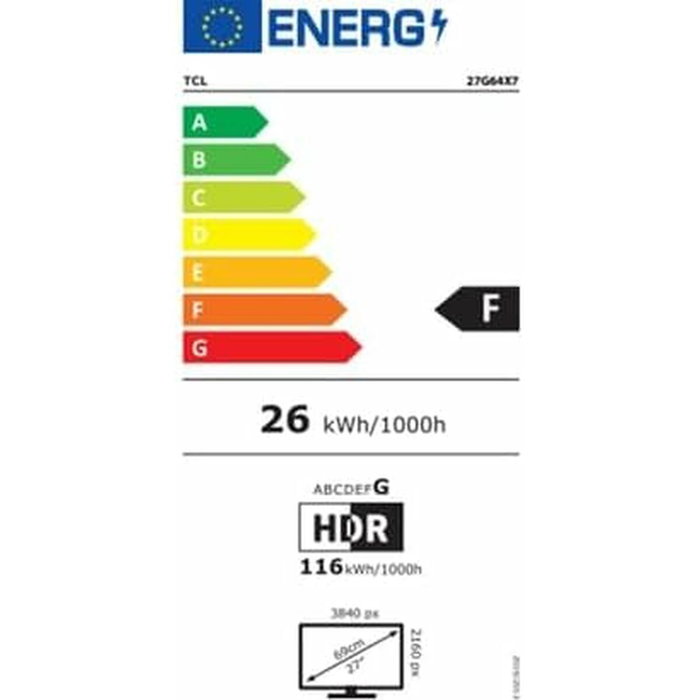 Écran TCL 27G64