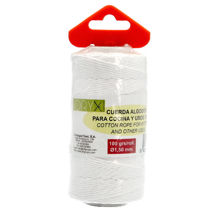 ORYX Ficelle en coton boucher 100 g, Ø 1,50 mm ORYX Ficelle en coton boucher 100 g, Ø 1,50 mm