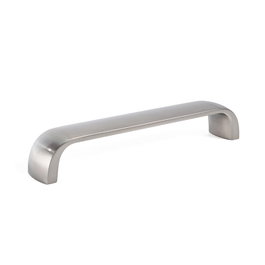 HERRAJES ALK Poignée de meuble Adonis en aluminium, Nickel satiné, 170 mm