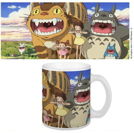 Semic Mug Studio Ghibli Nekobus & Totoro de 300 ml