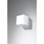 Applique murale Luca BOW carrée pour intérieur et extérieur [SOL-SL.0544]