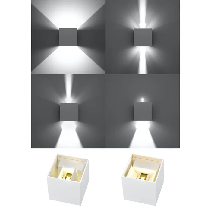Applique murale "Luca" SOL-SL.0544 pour intérieur et extérieur