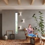 Applique murale Luca BOW carrée pour intérieur et extérieur [SOL-SL.0544]