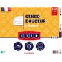 Dodo - Couette tempérée 350 g/m² Senso Douceur - 240 x 260 cm - Blanc