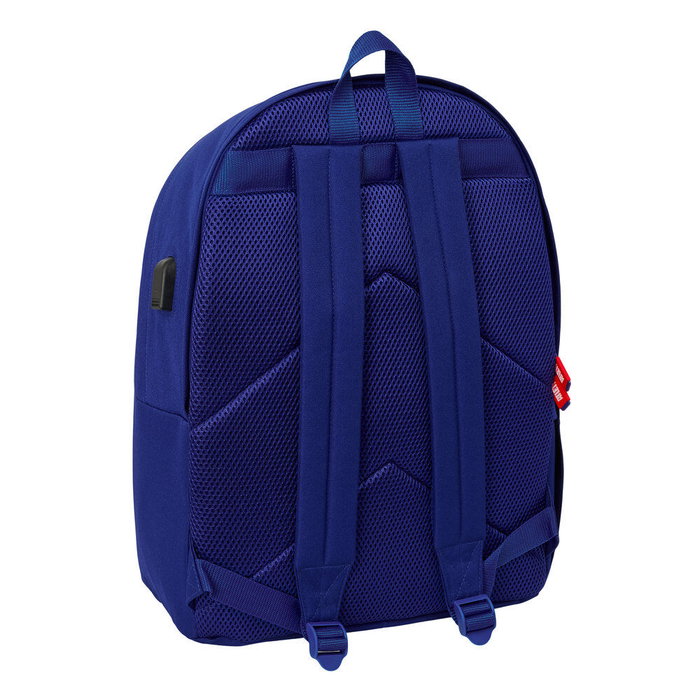 Safta Sac à dos double pour ordinateur portable 15,6 pouces avec USB