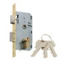 MCM Serrure à mortaiser 2501-250AN311 Monopunto finition laiton