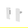 HERRAJES ALK Jeu de fixation Qube H90 H120 H185 Blanc Hauteur H90