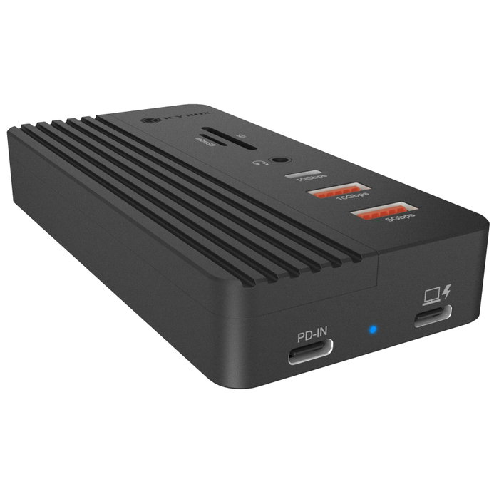 Icy IB-DK4072M-CU31 Station d'accueil USB-C 10-en-1 avec baie SSD M.2