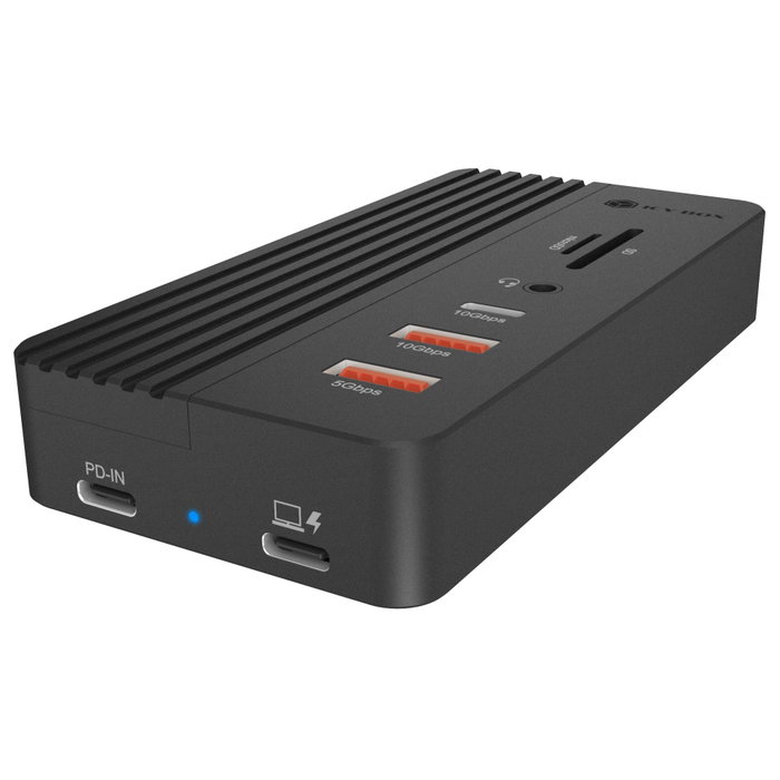Icy IB-DK4072M-CU31 Station d'accueil USB-C 10-en-1 avec baie SSD M.2