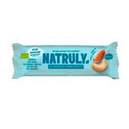 NATRULY Barritas Raw d'Amande et d'Anacarde BIO - Boîte de 24 unités