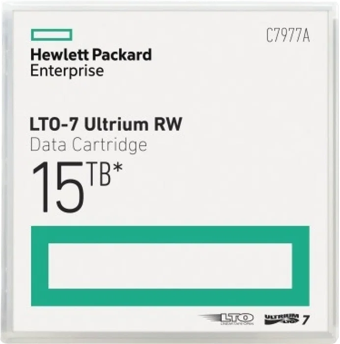Hewlett Packard Enterprise Cartouche de données LTO-7 Ultrium RW, 15 To, Bleu