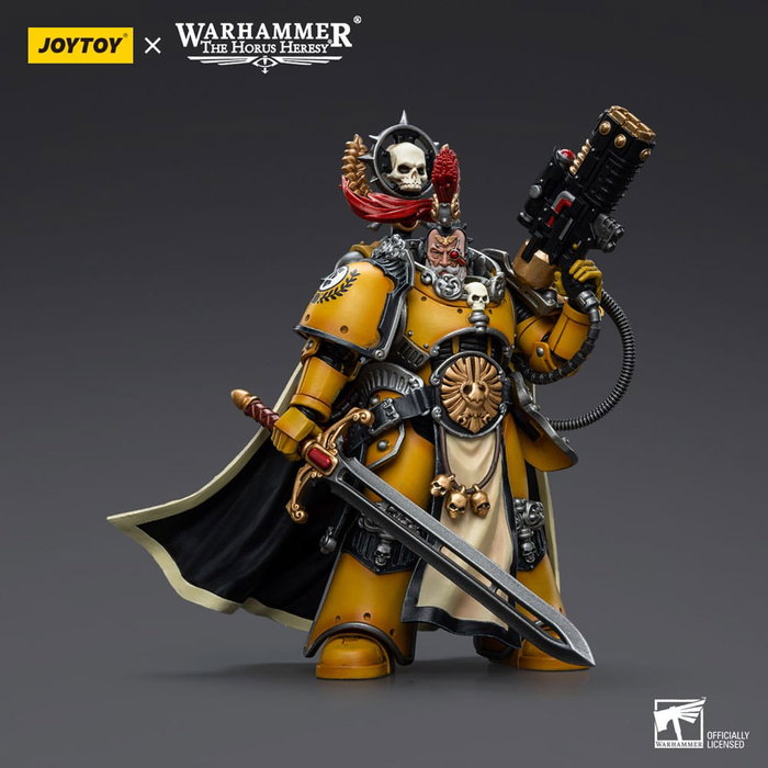 Warhammer The Horus Heresy figurine 1/18 Imperial Fists Legion Praetor with Power Sword 12 cm Warhammer The Horus Heresy figurine 1/18 Imperial Fists Legion Praetor with Power Sword 12 cm