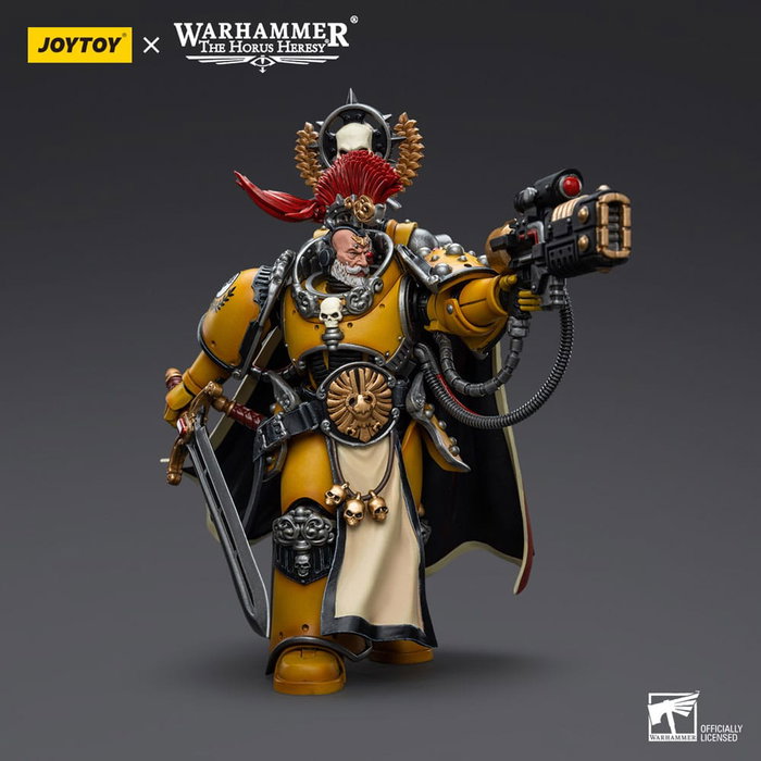 Warhammer The Horus Heresy figurine 1/18 Imperial Fists Legion Praetor with Power Sword 12 cm Warhammer The Horus Heresy figurine 1/18 Imperial Fists Legion Praetor with Power Sword 12 cm