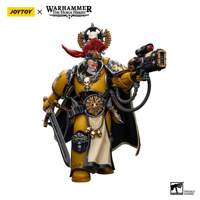 Warhammer The Horus Heresy figurine 1/18 Imperial Fists Legion Praetor with Power Sword 12 cm Warhammer The Horus Heresy figurine 1/18 Imperial Fists Legion Praetor with Power Sword 12 cm