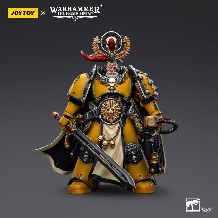 Warhammer The Horus Heresy figurine 1/18 Imperial Fists Legion Praetor with Power Sword 12 cm Warhammer The Horus Heresy figurine 1/18 Imperial Fists Legion Praetor with Power Sword 12 cm
