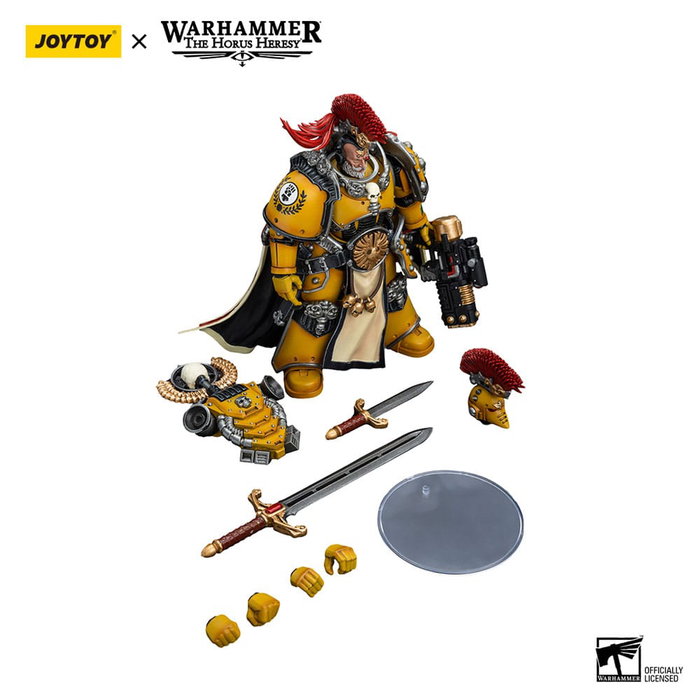 Warhammer The Horus Heresy figurine 1/18 Imperial Fists Legion Praetor with Power Sword 12 cm Warhammer The Horus Heresy figurine 1/18 Imperial Fists Legion Praetor with Power Sword 12 cm