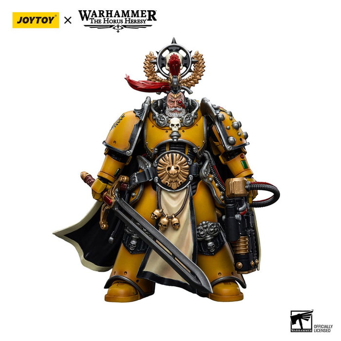 Warhammer The Horus Heresy figurine 1/18 Imperial Fists Legion Praetor with Power Sword 12 cm Warhammer The Horus Heresy figurine 1/18 Imperial Fists Legion Praetor with Power Sword 12 cm