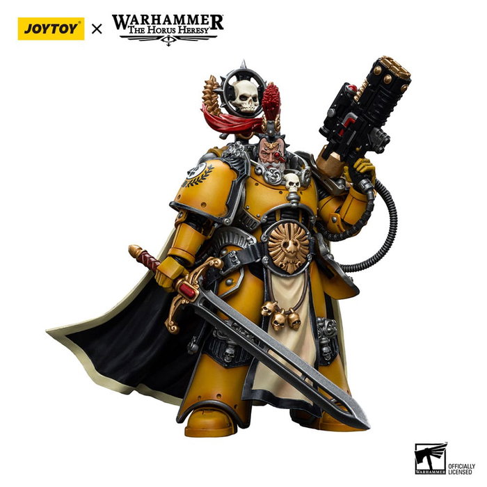 Warhammer The Horus Heresy figurine 1/18 Imperial Fists Legion Praetor with Power Sword 12 cm Warhammer The Horus Heresy figurine 1/18 Imperial Fists Legion Praetor with Power Sword 12 cm