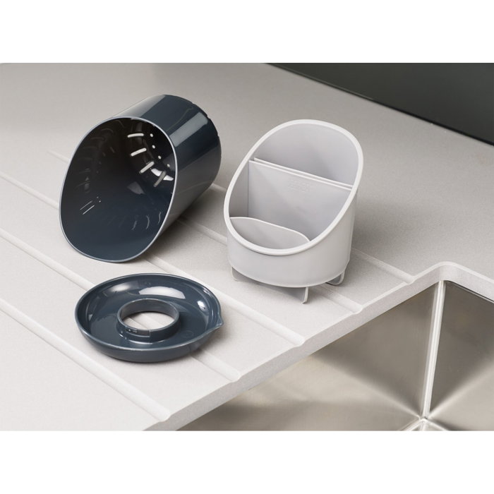 Joseph Joseph Dock Grey Cutlery Drainer Joseph Joseph Dock Grey Cutlery Drainer