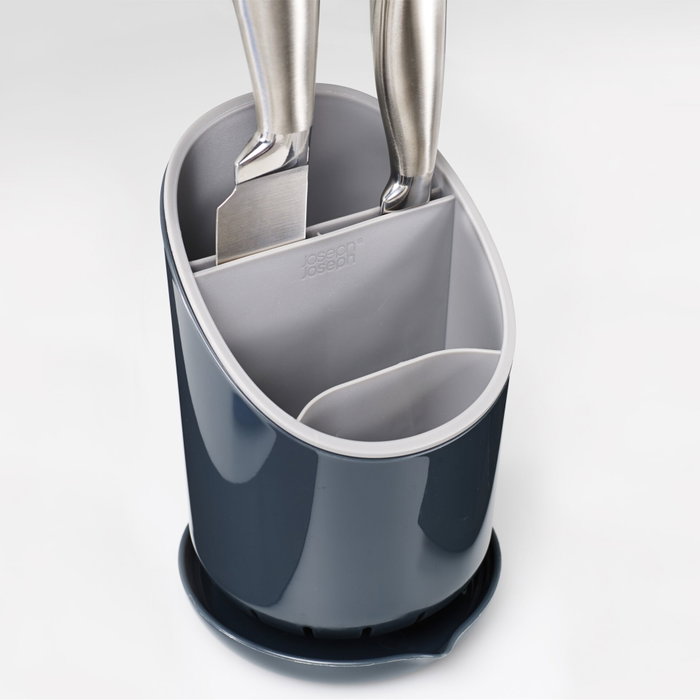 Joseph Joseph Dock Grey Cutlery Drainer Joseph Joseph Dock Grey Cutlery Drainer