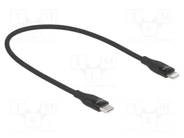DELOCK Câble USB-C vers Lightning 0,5m noir