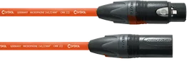 CORDIAL Câble Microphone XLR 5 m Orange
