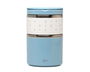 KioKids Termo gourde isotherme pour enfants 930 mL, compartiment 300 et 630 mL, acier inoxydable 304, bleu, sans BPA, Petits moments